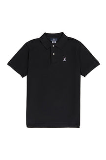 Polo pour homme par Psycho Bunny | Classic B6K001ARPC Noir | Machemise.ca, vêtements mode pour hommes