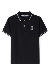 Polo pour homme par Psycho Bunny | Lenox B6K138B200 Noir | Machemise.ca, vêtements mode pour hommes