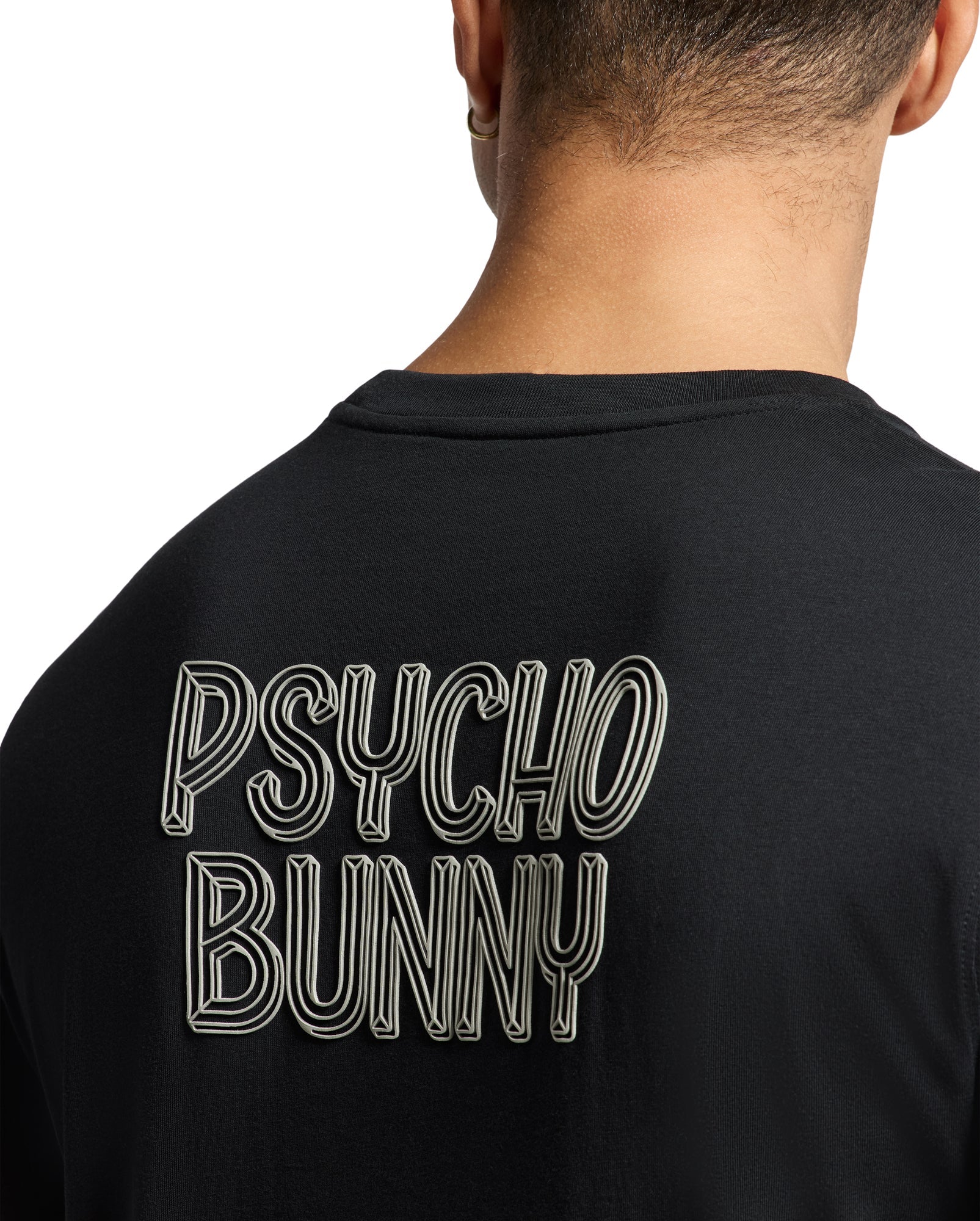 Chandail manches longues pour homme par Psycho Bunny | Monarch/B6T217E200 Noir | Machemise.ca, inventaire complet de la marque Au Noir