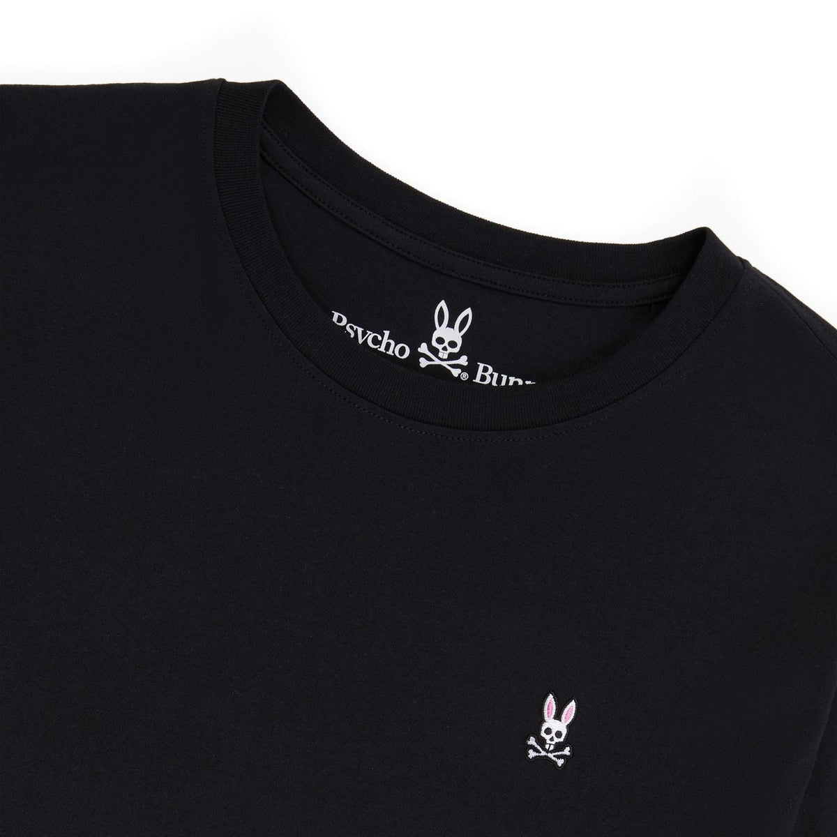 T-Shirt pour homme par Psycho Bunny | Classic B6U014CRPC Noir | Machemise.ca, vêtements mode pour hommes