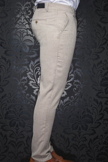 Pantalon pour homme par Au Noir | CASSEL-WESSON Beige | Machemise.ca, inventaire complet de la marque Au Noir