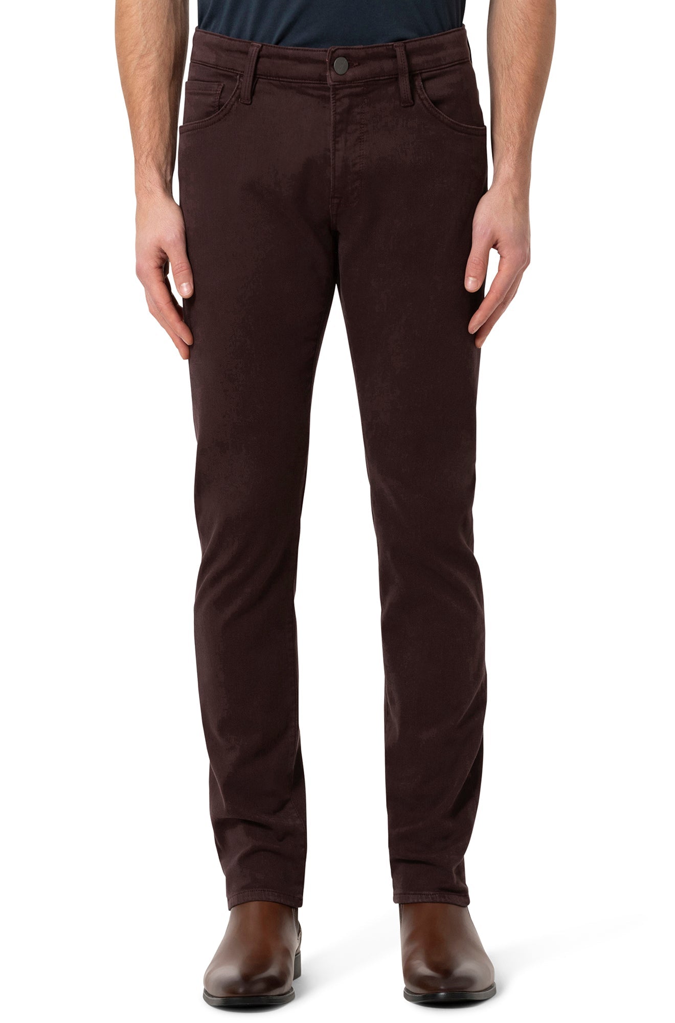 Pantalon pour homme par 34 Heritage | Cool H00104 87241 Bordeaux en diagonale | Machemise.ca, vêtements mode pour hommes