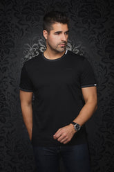 T-Shirt pour homme par Au Noir | C-HARDEN Noir | Machemise.ca, inventaire complet de la marque Au Noir