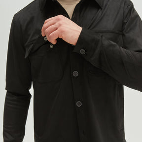 Chemise manches longues pour homme par Robert Barakett | Renoir RB21027 Noir | Machemise.ca, vêtements mode pour homme