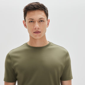 T-shirt col rond pour homme par Robert Barakett | Georgia 23336 LODEN | Machemise.ca, vêtements mode pour hommes