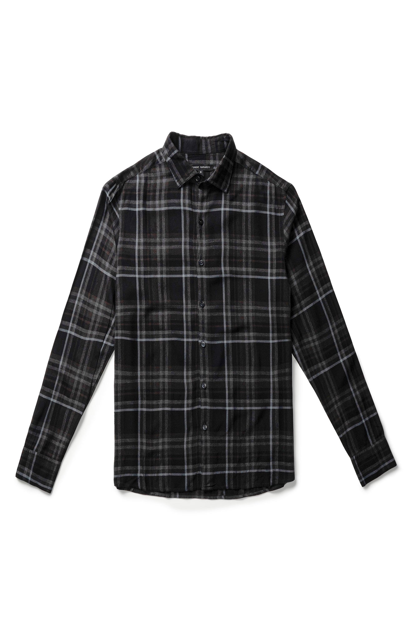 Chemise manches longues pour homme par Robert Barakett | Sedley RB32163 BLK | Machemise.ca, vêtements mode pour hommes