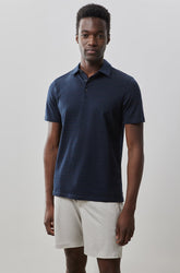 Polo pour homme par Robert Barakett | Poe RB41116 NAVY | Machemise.ca, vêtements mode pour hommes